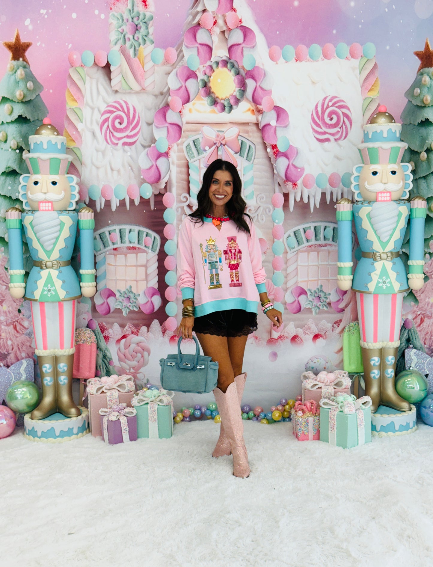 Nutcracker Vibes French Terry Pullover (Reg. and Plus)