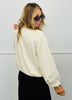 Cream Polka Dot Bomber Jacket (Reg.)