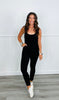 Seamless Tank Ribbed Jumpsuit (Reg)-2 Colors