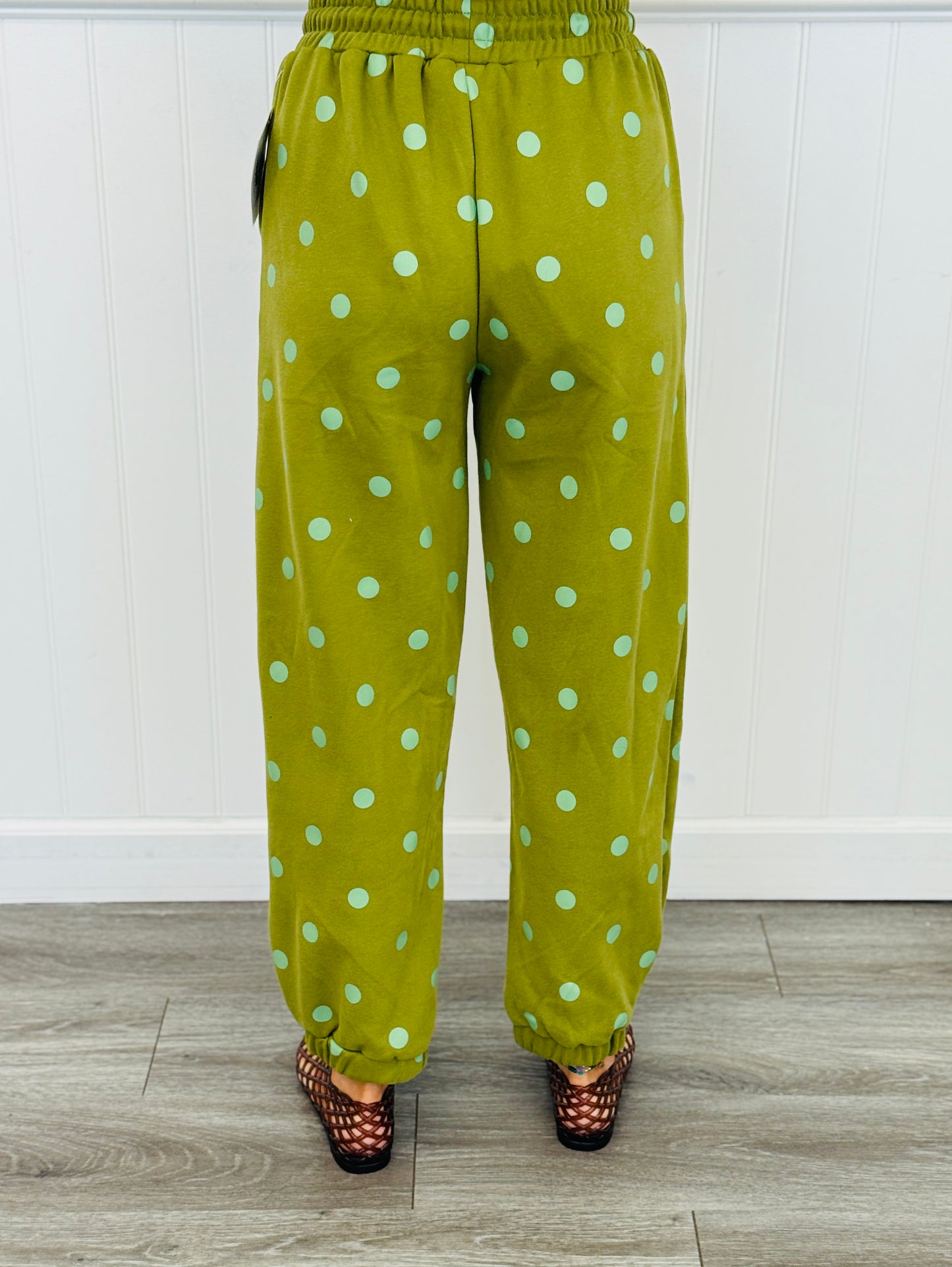 Playful Polka Dot Jogger Pants (Reg.) - 4 Colors