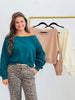Boat Neck Pullover Sweatshirt (Reg.)- 3 Colors