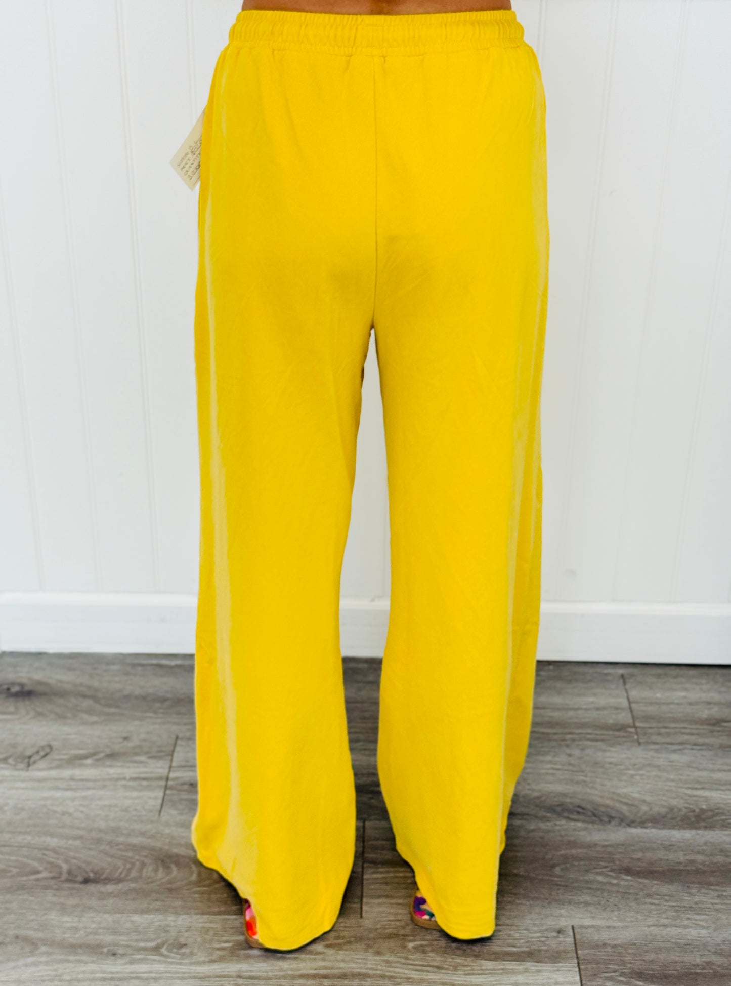 Wide Leg Pull On Pants (Reg.) - 3 Colors