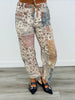 Risen Patchwork Charm Barrel Pants (Reg & Plus)
