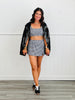 POL Black Butterfly Zip Up Hoodie Top (Reg.)