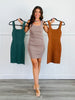 Squarely There Body Con Mini Dress (Reg.) - 3 Colors