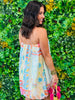 Watercolor Bubble Hem Mini Dress (Reg.)