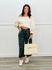 Floral Print Crop Balloon Pants (Reg & Plus)-2 Colors