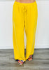 Wide Leg Pull On Pants (Reg.) - 3 Colors