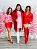 Early PF!!! Red Sequin Christmas Trees Cardigan (Reg & Plus)