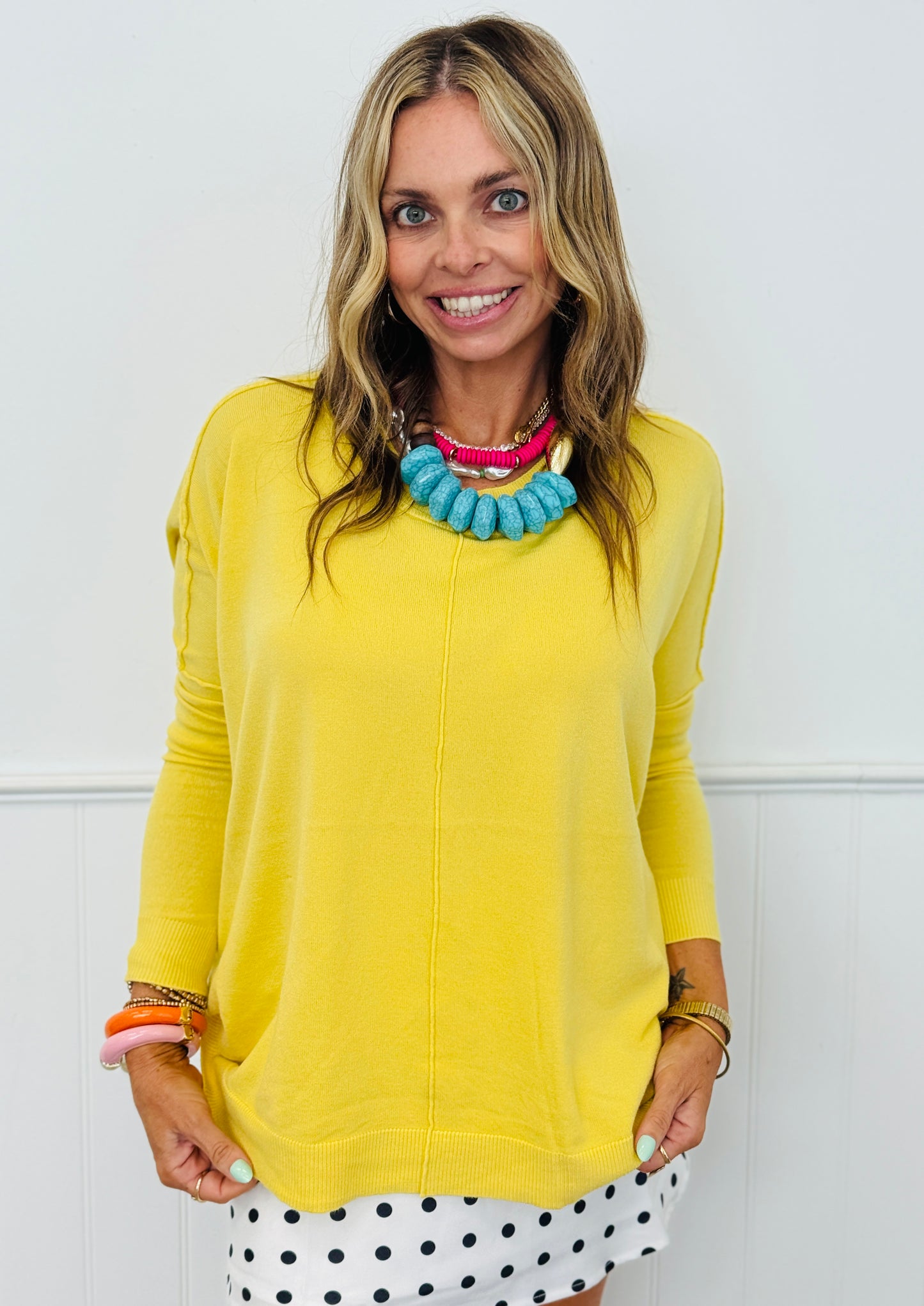 Timeless Cashmere Everyday Sweater (Reg.)-2 Colors