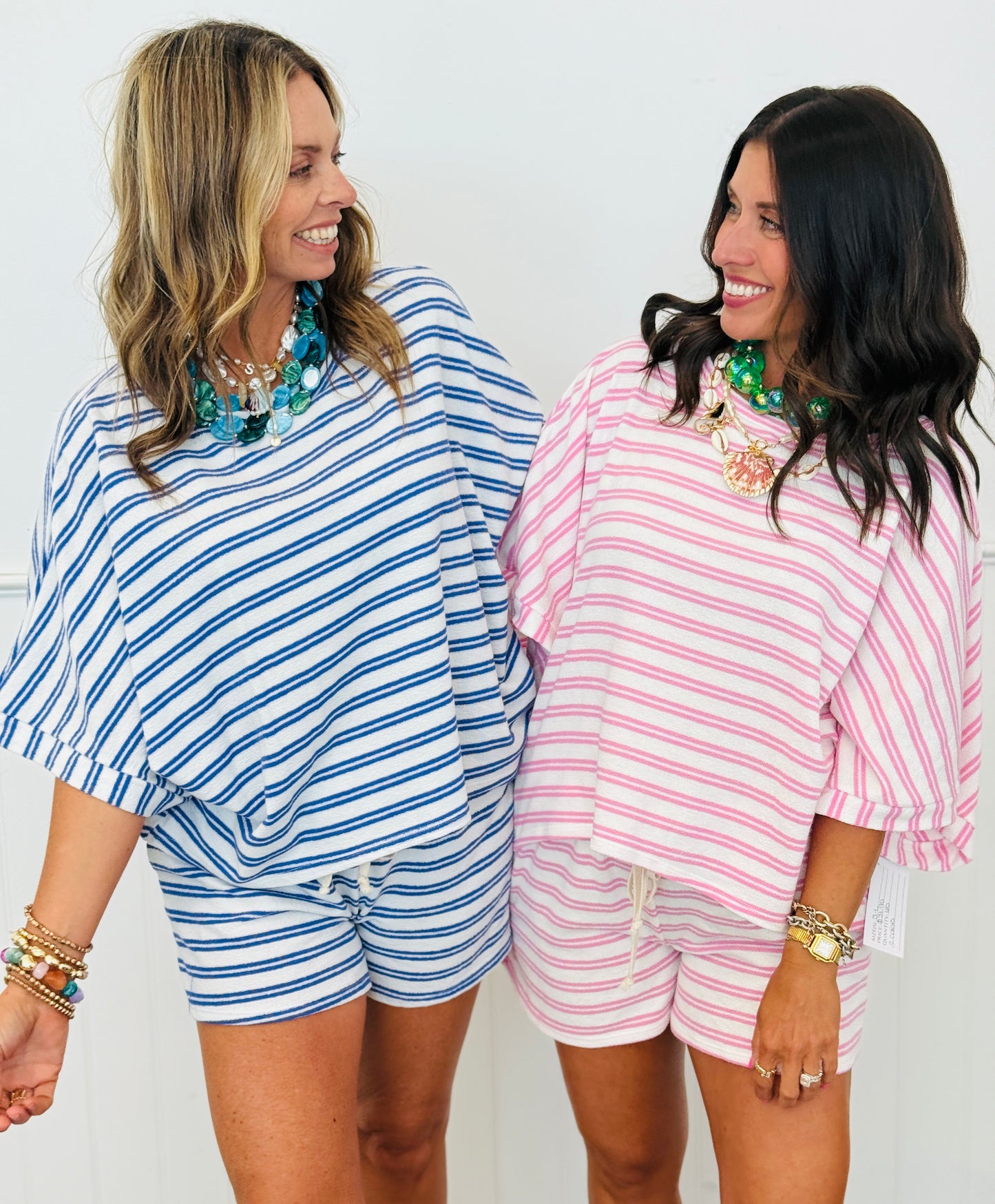 Striped Terry Cloth Top (Reg.) - 2 Colors