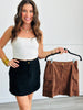 Essential Corduroy Mini Skirt (Reg.)- 2 Colors