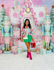 Queen Of Sparkles  Rainbow Striped 'Merry' Button Up Cardigan (Reg. and Plus)