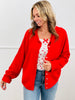 Tomato Red Cardigan (Reg.)