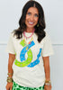 Plaid Horseshoe Graphic Tee (Reg. and Plus)
