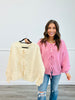 Triple Bow Tie Sweater Cardigan (Reg) - 2 Colors