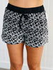 Black & White Leopard Sequin Shorts (Reg. and Plus)