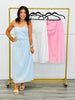 Eyelet Tube Top and Midi Skirt Set (Reg.) - 3 Colors