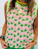 Palm Crush Heatwave Ribbed Tank Top (Reg. & Plus)