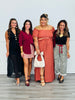 Marsala Gypsy Top & Maxi Skirt Set (Reg & Plus)
