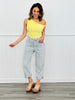 One Shoulder Fitted Top (Reg. & Plus) - 10 Colors