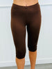 Brown Capri Pants (Reg. and Plus)