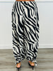 Zebra Print Top & Pants Set (Reg.)