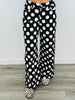 Black/Ivory Polka Dot Pants (Reg & Plus)