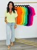 Essential Short Sleeve Blouse (Reg.)-8 Colors
