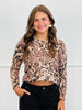 Leopard Long Sleeve Top (Reg. and Plus)