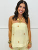 Polka Dot Strapless Top (Reg.)-3 Colors