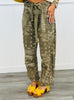 Vintage Army Bandana Paisley Print Barrel Pants (Reg.)