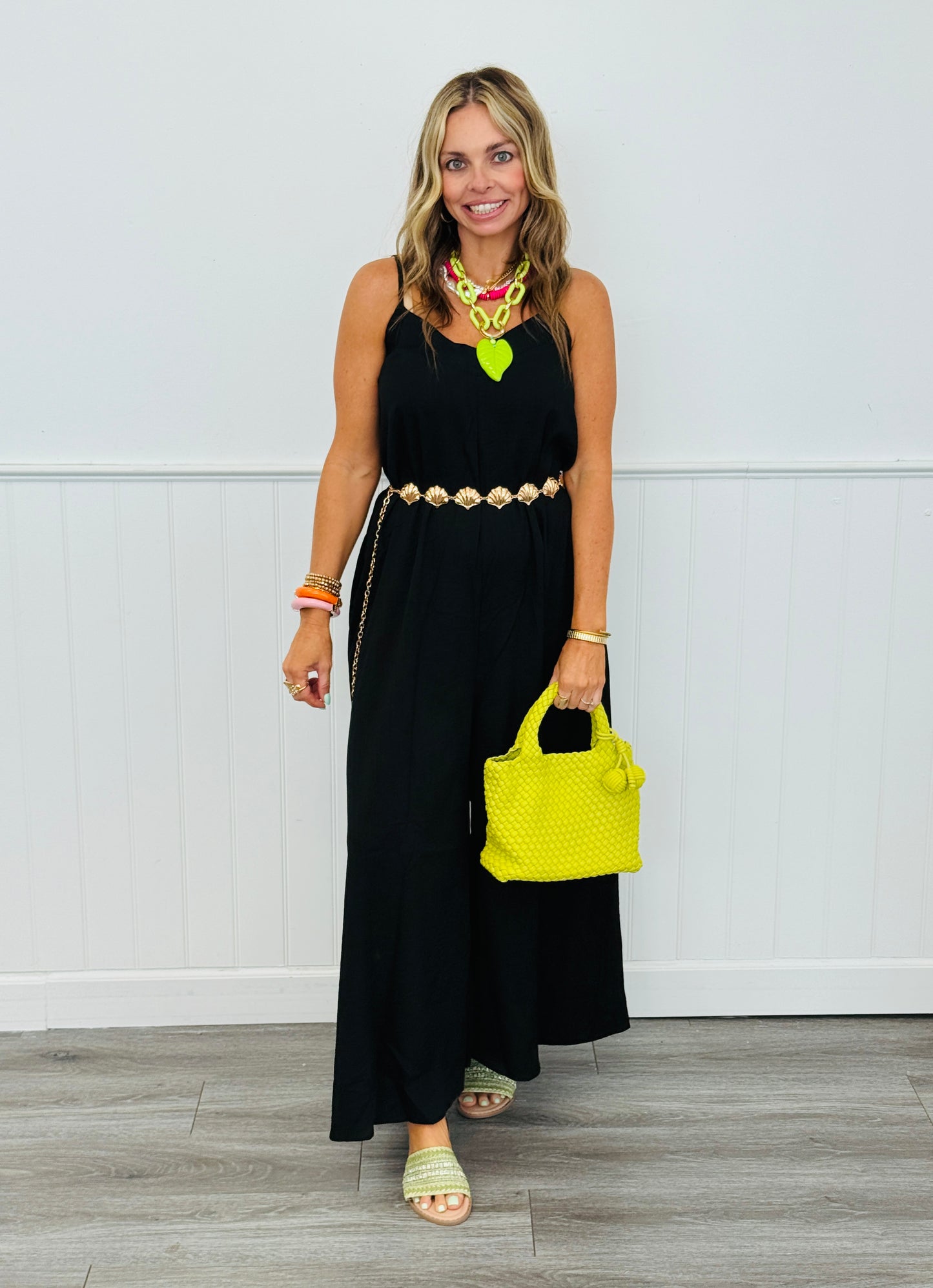 Relaxed Fit Jumpsuit (Reg & Plus)-3 Colors