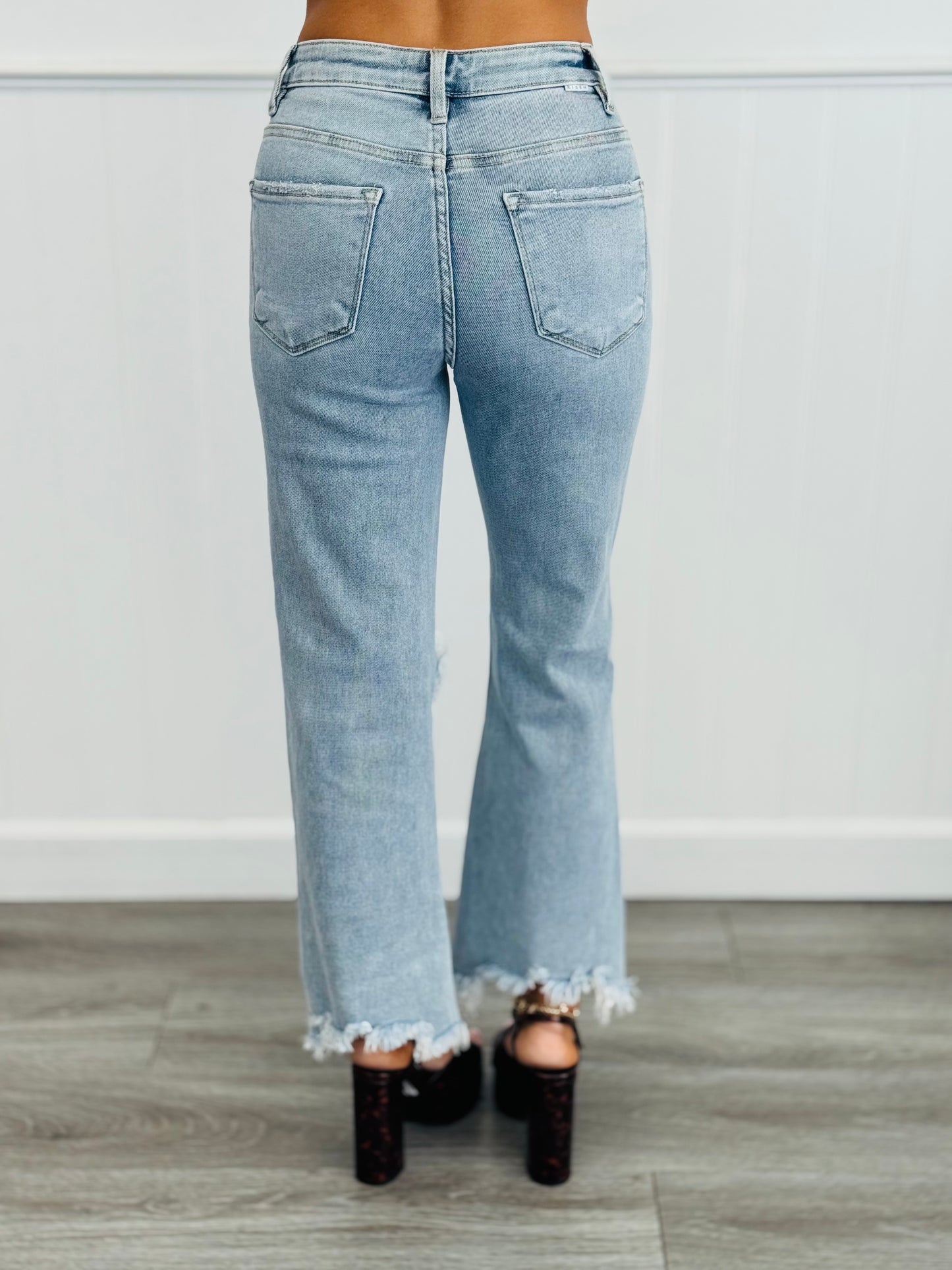Risen Light Ready For Anything Crop Jeans  (Reg & Plus)