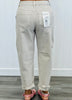 Risen Almond Barrel Jeans (Reg & Plus)