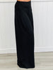 Black Sleeveless Zip Up Top & Pants Set (Reg.)