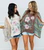 Floral Grow In Grace Kaftan Top (Reg.) - 2 Colors