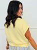 Lemonade Short Cuff Sleeve Scuba Top (Reg.)