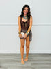 Chocolate Coastal Couture One Piece Swimsuit (Reg. & Plus)