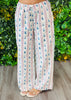 Sailor Boat Print Drawstring Pants (Reg.)