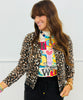 S&C X WR Leopard Print Sweater Cardigan (Reg. and Plus)