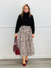 Leopard Print Pocket Maxi Skirt (Reg.) - 2 Colors
