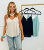Double Layered Adjustable Tank Top (Reg.) - 3 Colors