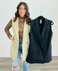 Longline Blazer Vest (Reg)-2 Colors