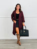 Belted Lapel Collar Trench Coat (Reg & Plus)-3 Colors