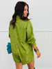 Queen Of Sparkles Olive Multi Rhinestone Button Up Romper (Reg. and Plus)