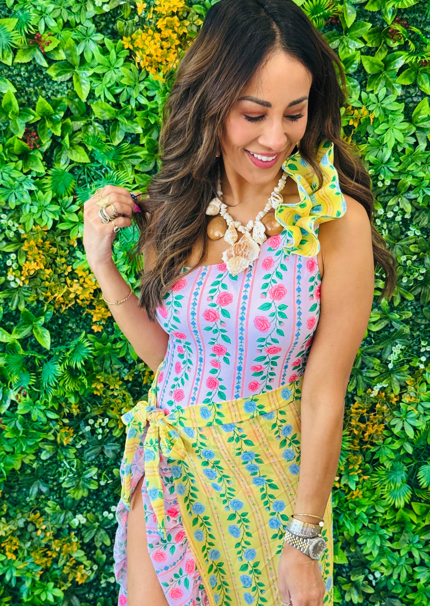 Sunset Floral Swim Set (Reg. and Plus)