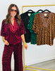 Tonal Polka Dot Velvet Blouse (Reg.) - 4 Colors