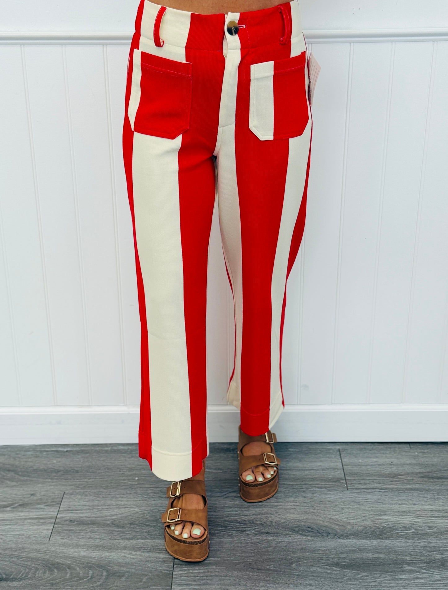 Colette Crop Wide Leg Pants (Reg.)-4 Colors