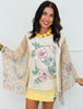 Floral Grow In Grace Kaftan Top (Reg.) - 2 Colors